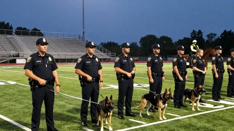 Illustration for: Harmony and St. Cloud football game to proceed with added police presence