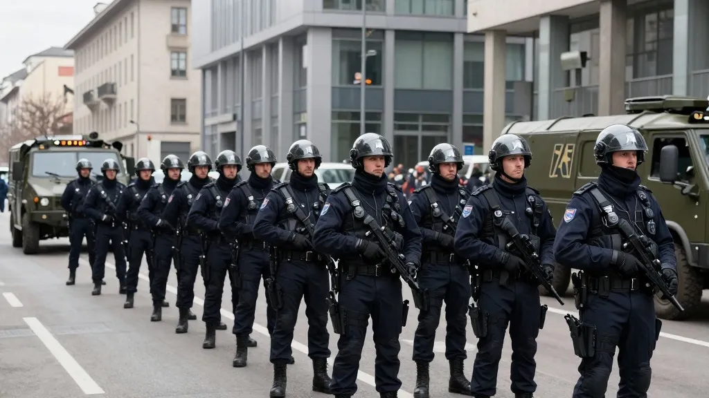 Illustration for: Italy Sends Troops to Cities as Weekend Protests Are Planned