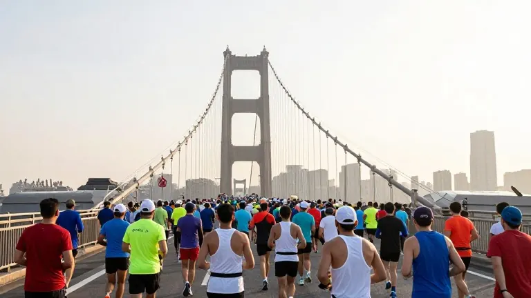 Illustration for: Marathon Milestone: 50th Anniversary Race Approaches