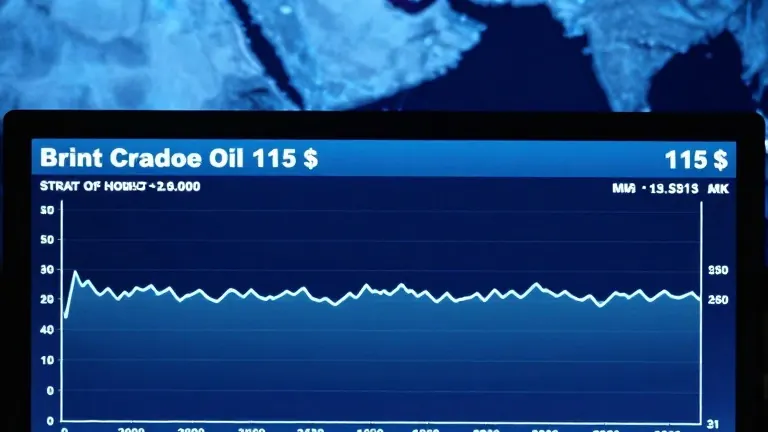 Illustration for: Tehran Maintains Diplomatic Channel as Brent Crude Stays Near $115