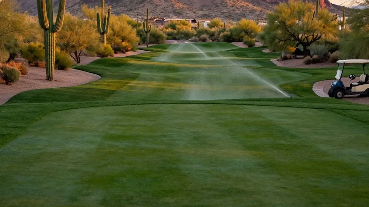 Illustration for: Arizona Attorney General's Golf Course Remark Sparks Campaign Firestorm