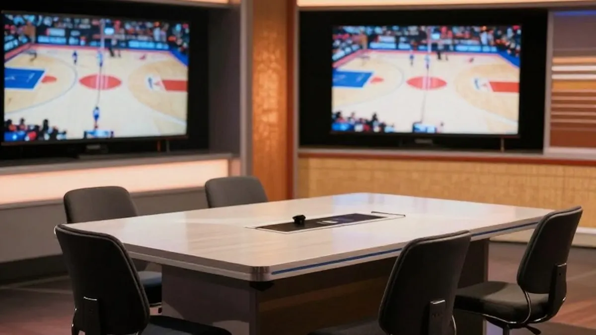 Illustration for: Ernie Johnson to Leave 'Inside the NBA' After 2026-27 Season